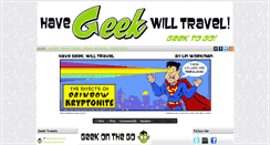 Desktop Screenshot of havegeekwilltravel.com